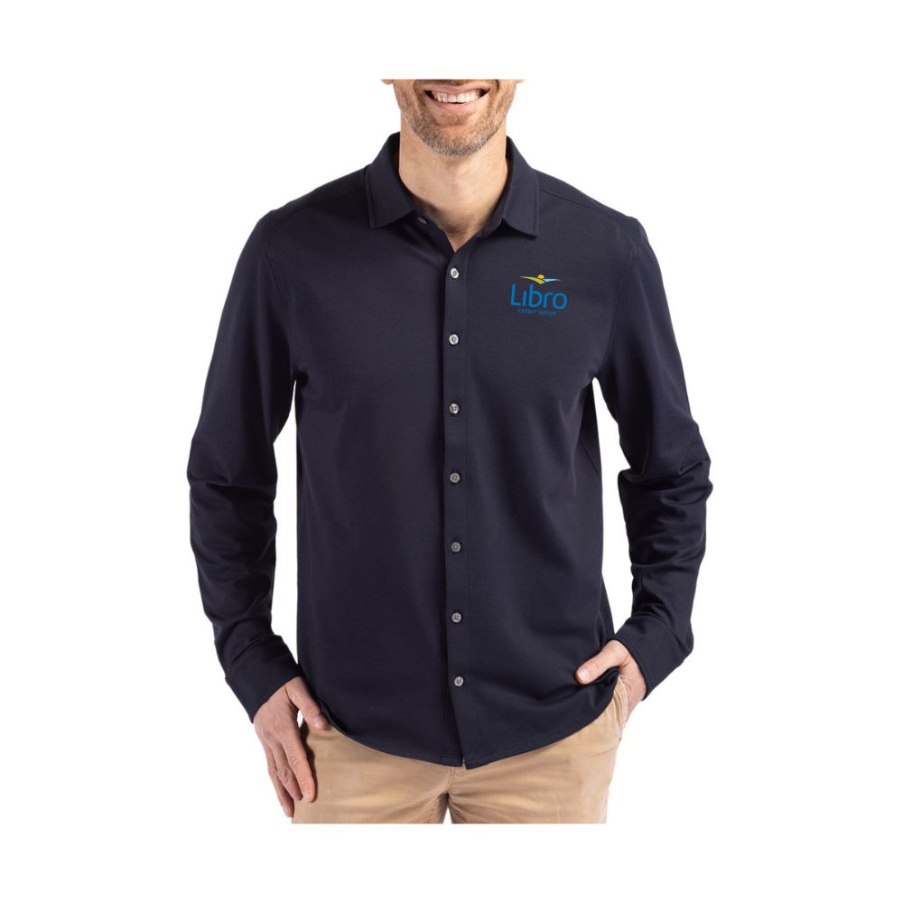 Unisex Advantage Eco LS Button Up
